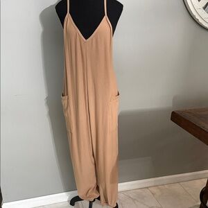 ILLA ILLA Camel Jumpsuit
